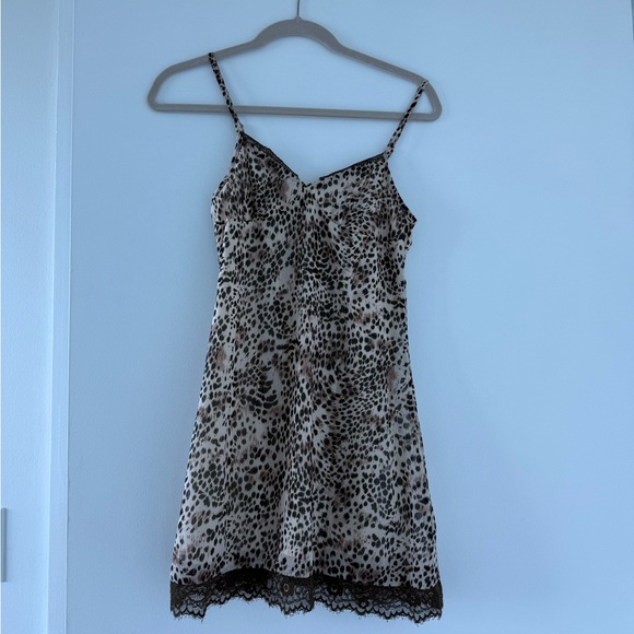 Motel Rocks Leopard Print Mini Dress - Picture 2 of 3